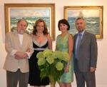 Oleksa Kovalenko, Maria Klimchak, Museum Curator, Lidia Tkaczuk,Museum Vice-President and Walter Monastyretsky KovalenkoKlimchakTkaczukMonastertsky