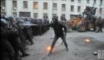 Conflict as seen in a video by "The Daily Beast"* Protest